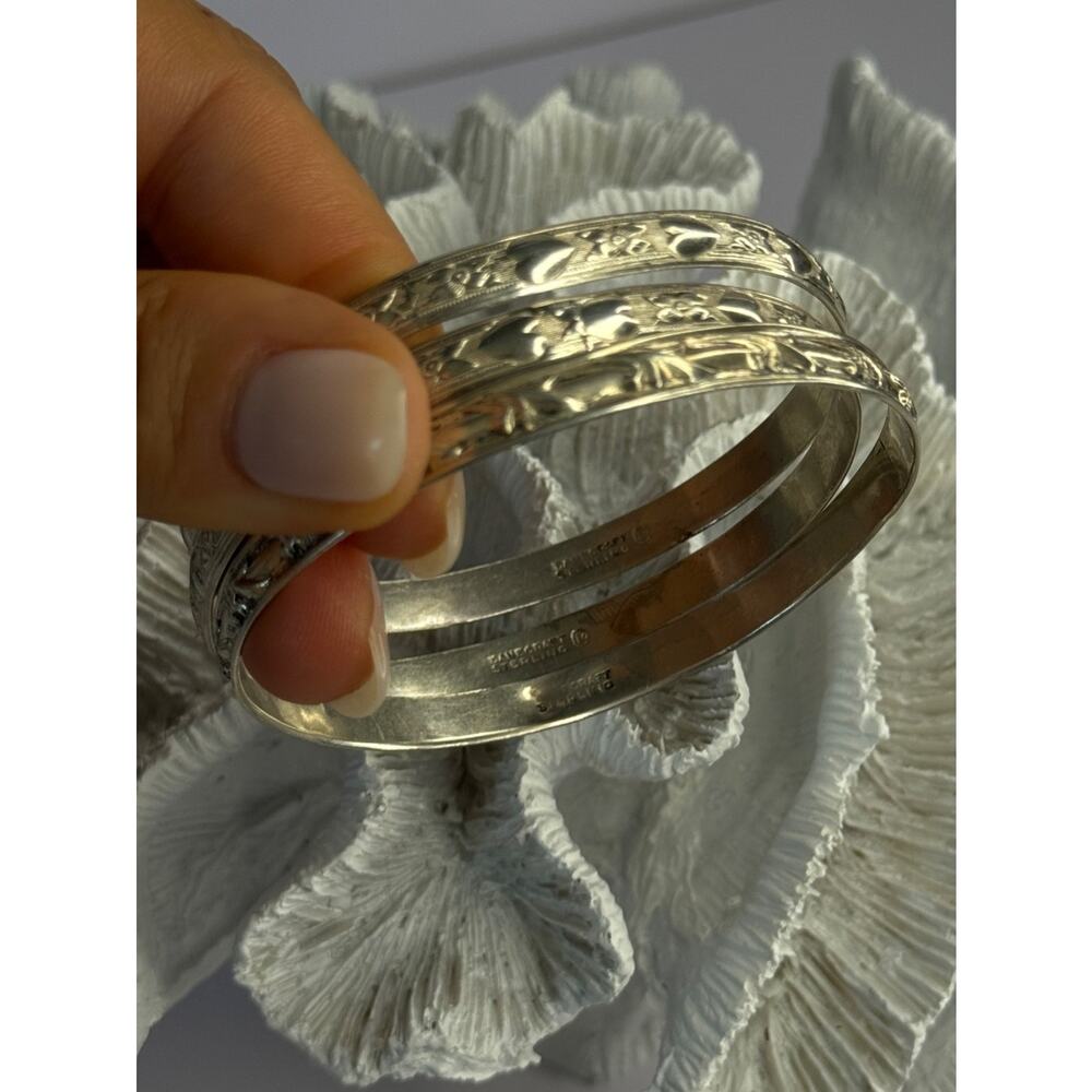 925 Sterling Silver Danecraft Tree Bracelets - Picture 5 of 10